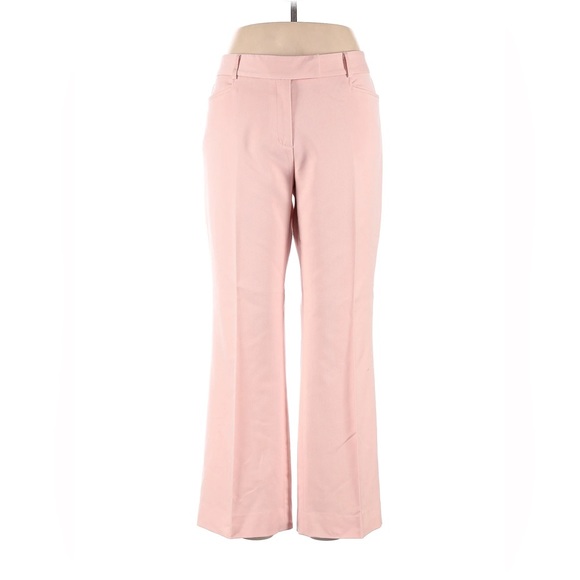Tahari by ASL Light Dusty Pink Trouser Pants - Picture 1 of 2